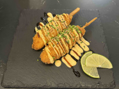 Produit Brochettes de Saumon (2 pcs)