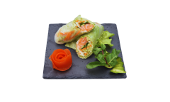 Produit Rouleaux de printemps saumon avocat