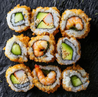 Produit California Tempura crevette avocat