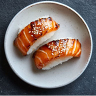 Produit Sushi saumon grillé sauce teriyaki