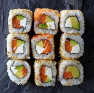 Produit California saumon avocat cheese