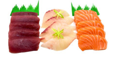 Produit Assortiment de sashimi (15 pièces)