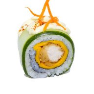 Produit Dragons rolls poulet pané carotte (8 pièces)