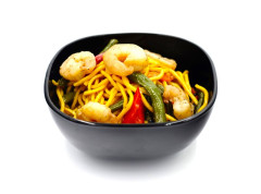 Produit Nouilles sautées aux crevettes
