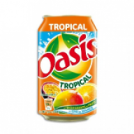 Produit Oasis tropical 33cl