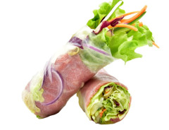 Produit Rouleaux d'été bœuf mariné épicé
