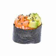Produit Sushi tartare de saumon avocat (2 pièces)