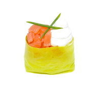 Produit Sushi tartare de saumon fumé cheese (2 pièces)