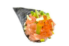 Produit Temaki tartare saumon poireau
