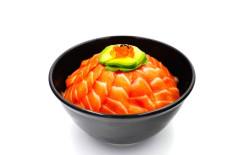 Produit Chirashi saumon avocat et œufs de saumon