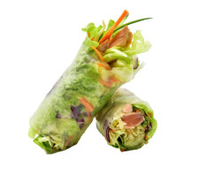 Produit Rouleaux d'été saumon mariné et snacké