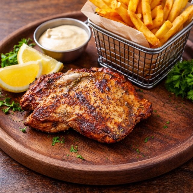 Cuisse de poulet désossé