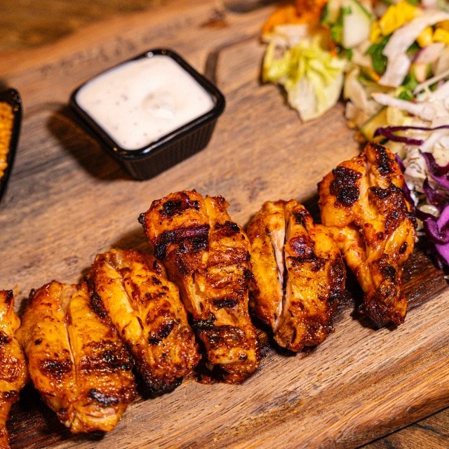 Ailes de poulet marinés